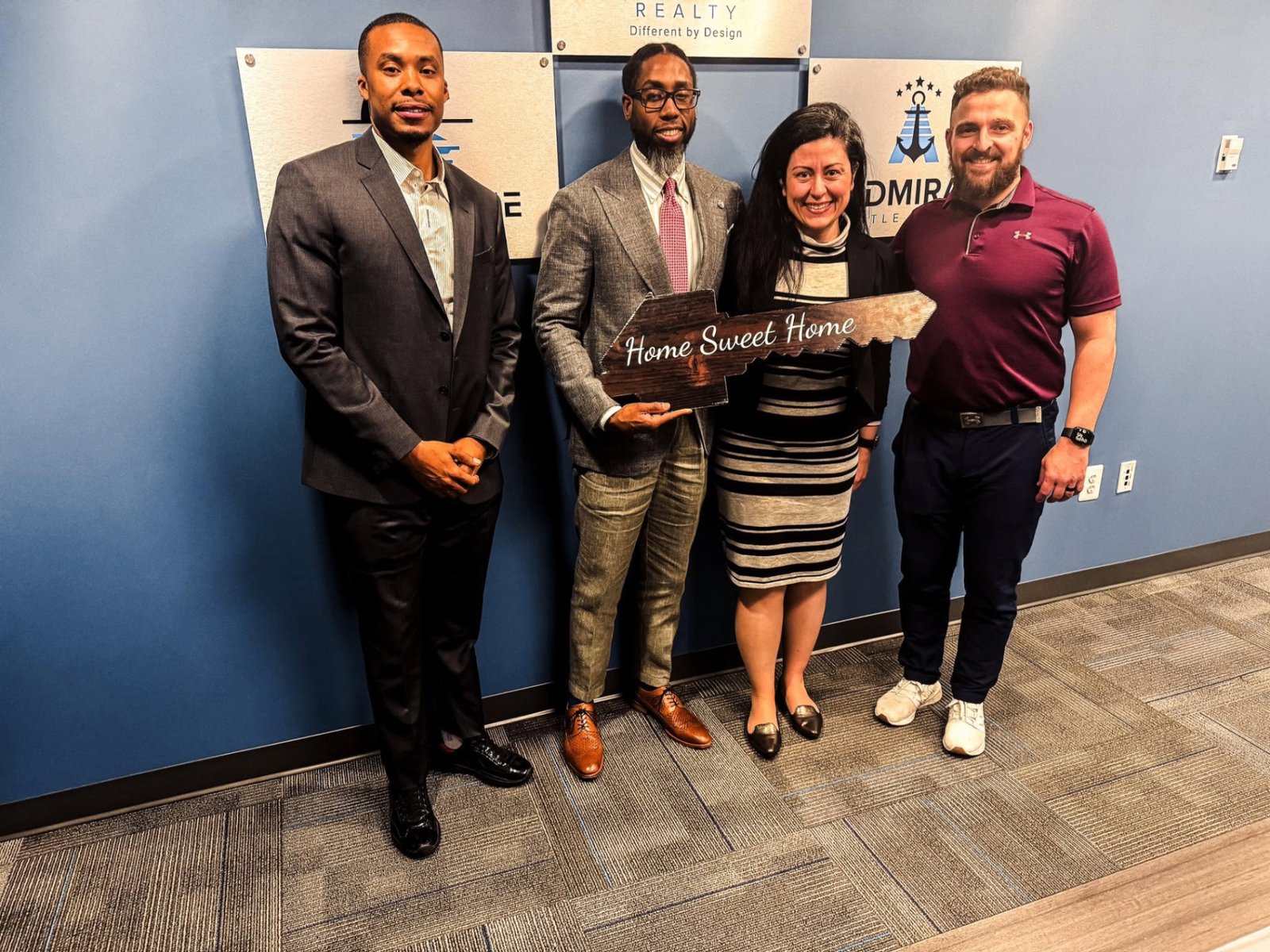 Home Sweet Home — First-time buyers · closing day